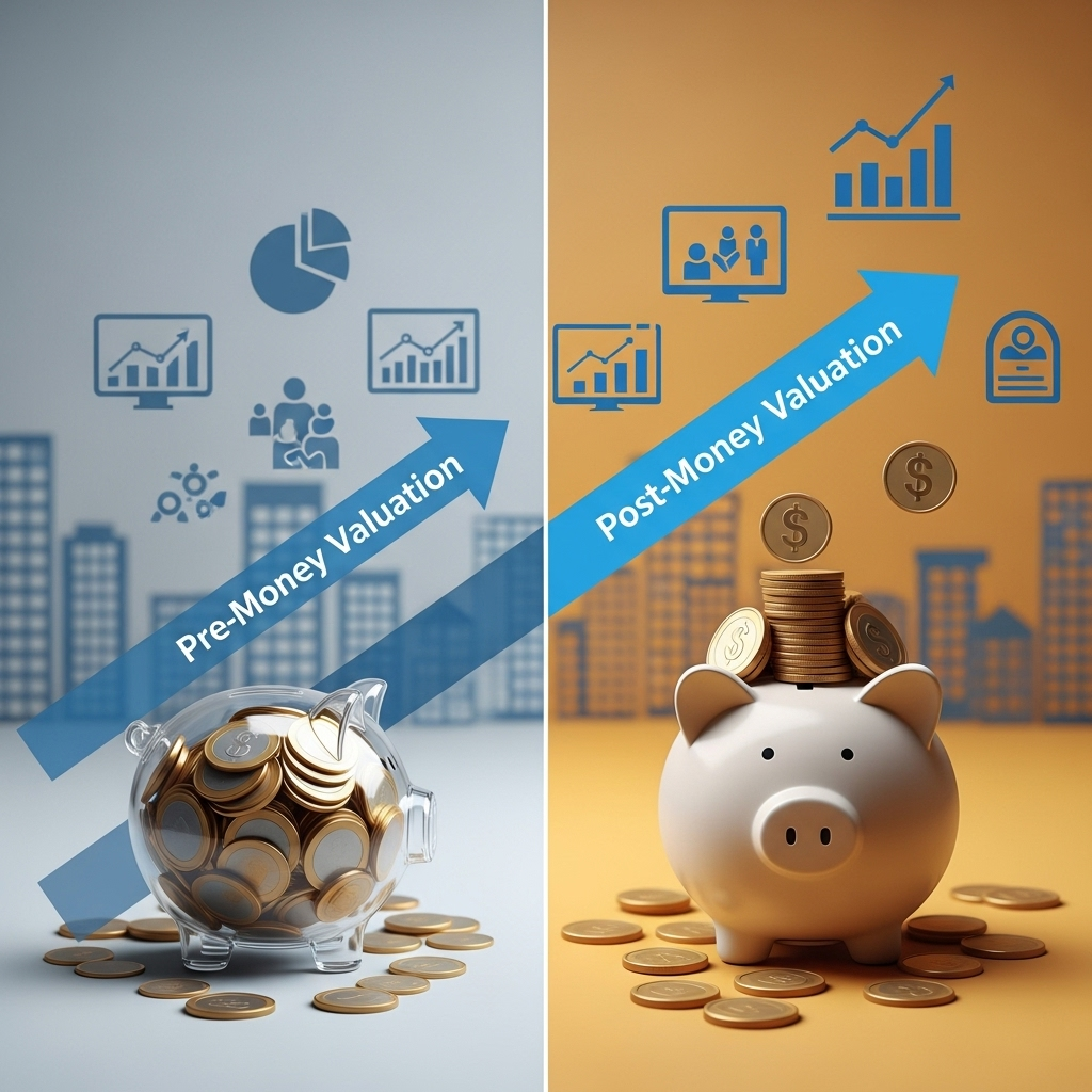 Różnice i zastosowanie wycen pre-money i post-money