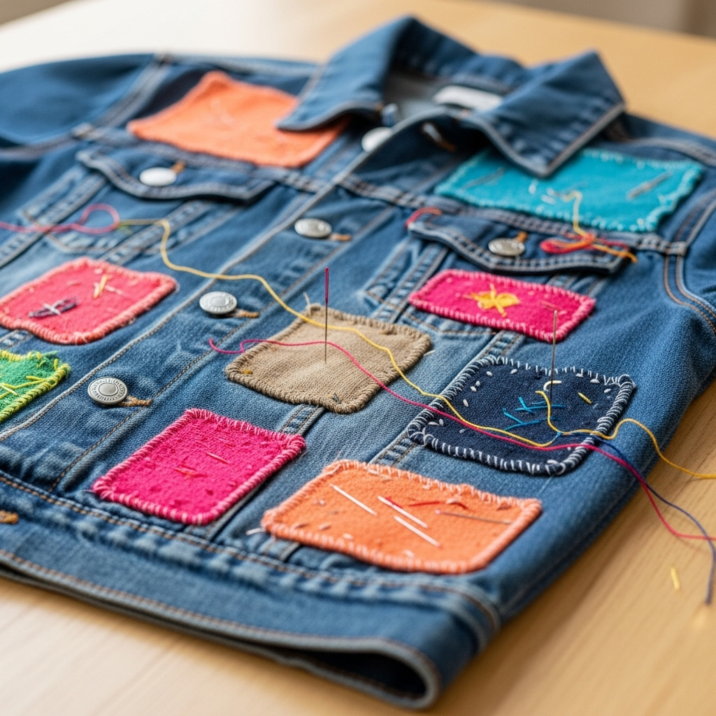 Personalizacja twojej jeansowej katany: naszywki DIY